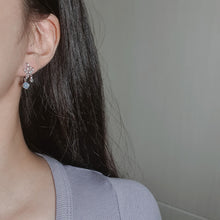 Load image into Gallery viewer, Light Blue Constellation Earrings