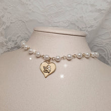 Load image into Gallery viewer, Baby Angel Pearl Choker - Gold ver. (Billlie Tsuki Necklace)