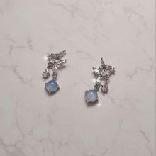 Load image into Gallery viewer, Light Blue Constellation Earrings