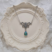 Load image into Gallery viewer, Blue Green Fantasia Necklace