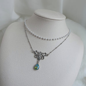 Blue Green Fantasia Necklace