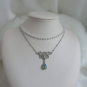 Blue Green Fantasia Necklace