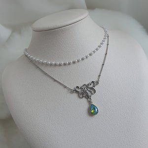 Blue Green Fantasia Necklace