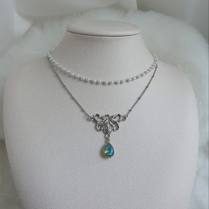 Blue Green Fantasia Necklace