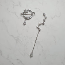 Load image into Gallery viewer, Saturn and Constellation Earrings