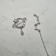 Load image into Gallery viewer, Saturn and Constellation Earrings
