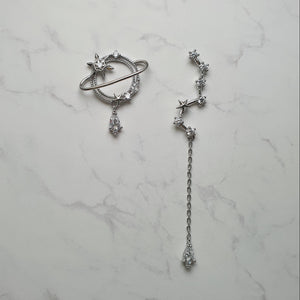 Saturn and Constellation Earrings
