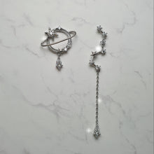 Load image into Gallery viewer, Saturn and Constellation Earrings