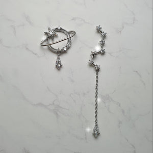 Saturn and Constellation Earrings