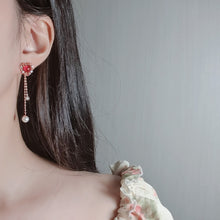 Load image into Gallery viewer, Cherrypink Heart Princess Earrings