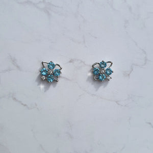 Fairy Blue Flower Earrings