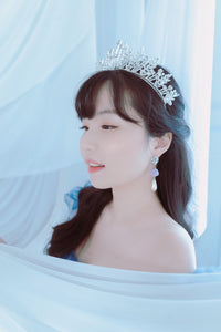 Aphrodite Series - The Rose Garden Earrings (Violet ver.)