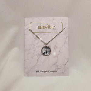 Solar System Planets Series - The Moon Semi Choker (Dreamcatcher Yoohyeon, WJSN Eunseo Necklace)