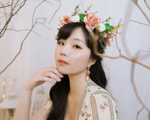 Load image into Gallery viewer, Aphrodite Series - The Rose Garden Earrings (Pink ver.)