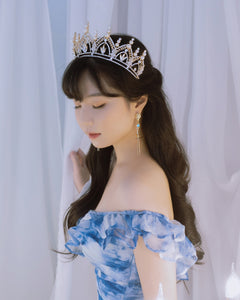 Aphrodite Series - Under the Moonlight Earrings (Aqua ver.)