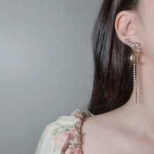 Load image into Gallery viewer, Moon Angel Earrings - Gold