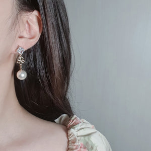 Flora Earrings - Gold ver.