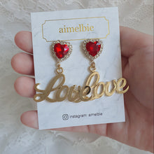 Load image into Gallery viewer, Love Earrings