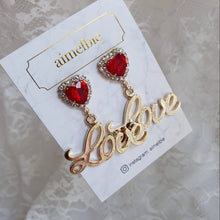Load image into Gallery viewer, Love Earrings
