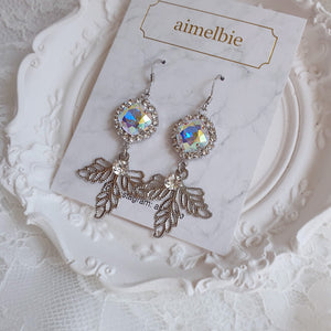 Rainbow Elf Dreamcatcher Earrings