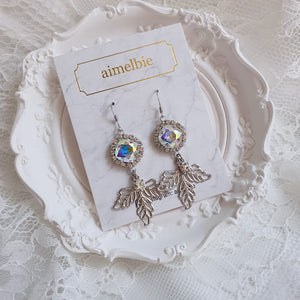 Rainbow Elf Dreamcatcher Earrings
