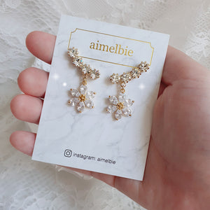 Daisy Wing Earrings - Simple (Gold ver.) (Red Velvet Yeri, Park Eunbin Earrings)