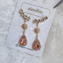 Load image into Gallery viewer, Stellar Elf Earrings - Peach