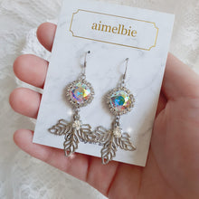 Load image into Gallery viewer, Rainbow Elf Dreamcatcher Earrings