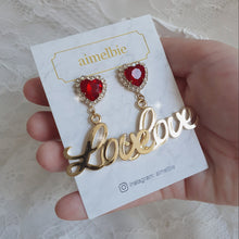 Load image into Gallery viewer, Love Earrings
