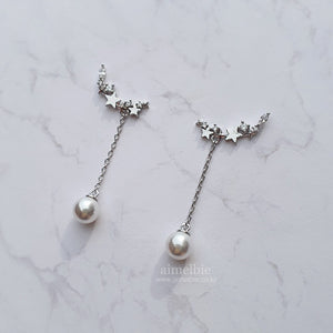 Jewel milkyway earrings