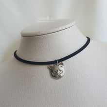 Load image into Gallery viewer, Melbie the Cat Series - Cat Face Choker (Silver ver.) (FIFTY FIFTY Aran, Alice Sohee Necklace)
