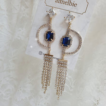 Load image into Gallery viewer, City Queen Earrings - Navy