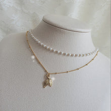 Load image into Gallery viewer, Little Leaves Layered Necklace - Gold