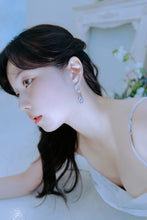 Load image into Gallery viewer, Stellar Elf Earrings - Light Sapphire (Rocket Punch Dahyun Earrings)
