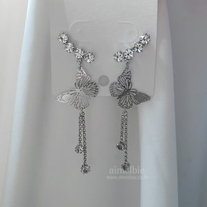 Butterfly Elf Queen Earrings (Woo!ah! Nana, Kep1er Xiaoting Earrings)