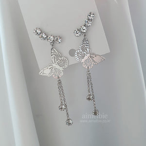 Butterfly Elf Queen Earrings (Woo!ah! Nana, Kep1er Xiaoting Earrings)