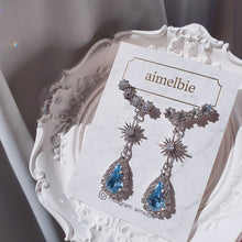 Load image into Gallery viewer, Stellar Elf Earrings - Light Sapphire (Rocket Punch Dahyun Earrings)