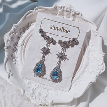Load image into Gallery viewer, Stellar Elf Earrings - Light Sapphire (Rocket Punch Dahyun Earrings)