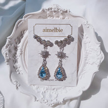 Load image into Gallery viewer, Stellar Elf Earrings - Light Sapphire (Rocket Punch Dahyun Earrings)