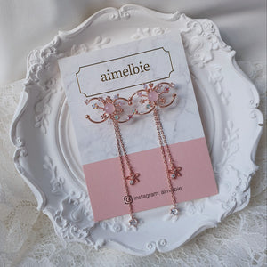 Twinkle Dream Earrings - Baby Pink