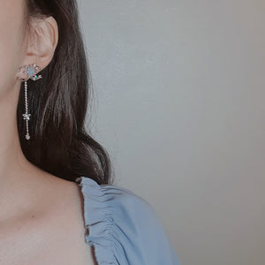 Twinkle Dream Earrings - Baby Blue