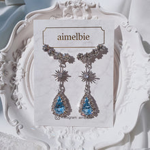 Load image into Gallery viewer, Stellar Elf Earrings - Light Sapphire (Rocket Punch Dahyun Earrings)