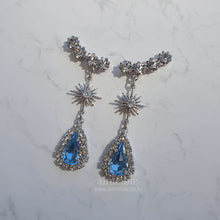 Load image into Gallery viewer, Stellar Elf Earrings - Light Sapphire (Rocket Punch Dahyun Earrings)