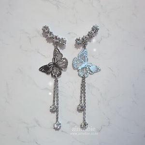 Butterfly Elf Queen Earrings (Woo!ah! Nana, Kep1er Xiaoting Earrings)
