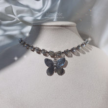 Load image into Gallery viewer, Bling Butterfly Choker Necklace (Rocket Punch Dahyun Necklace)