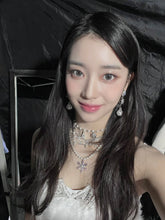 Load image into Gallery viewer, Icy Bloom Earrings - Blue (STAYC Sumin Earings)