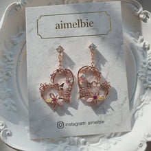Load image into Gallery viewer, Floral Heart Dream Earrings