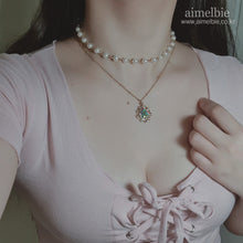 Load image into Gallery viewer, Magic Teardrops Layered Necklace - Aurora