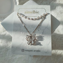 Load image into Gallery viewer, [(G)I-DLE Miyeon Necklace] Butterfly Fairy Layered Necklace