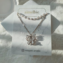 Load image into Gallery viewer, Butterfly Fairy Layered Necklace ((G)I-DLE Miyeon Necklace)